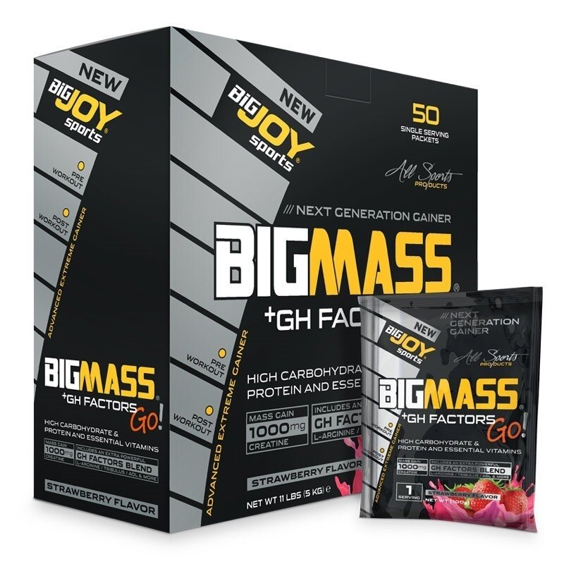 Big Joy Big Mass +GH Factors Go 5000 Gr 50 Saşe