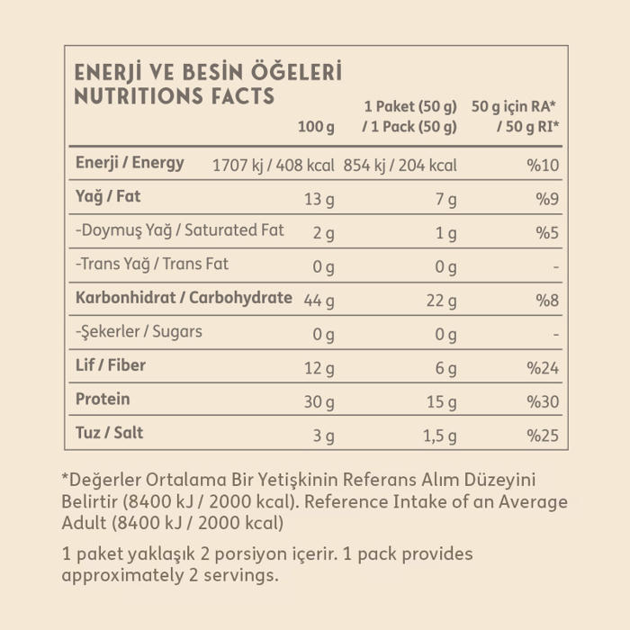 Clean Powders Protein Chips 50 Gr Ekşi Krema Soğan 4 Adet