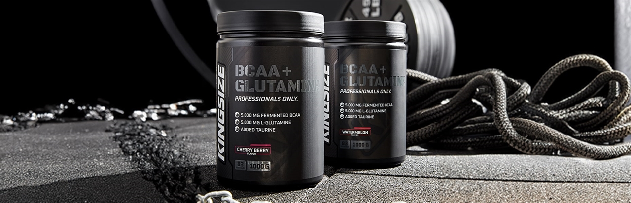 Kingsize Nutrition BCAA + Glutamine Powder 1000 Gr