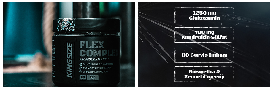 Kingsize Nutrition Flex Complex + Glucosamine 240 Tablet