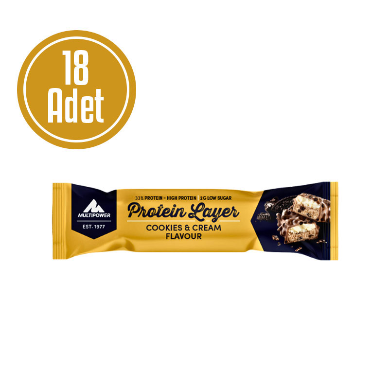 Multipower Protein Layer 50 Gr 18 Adet