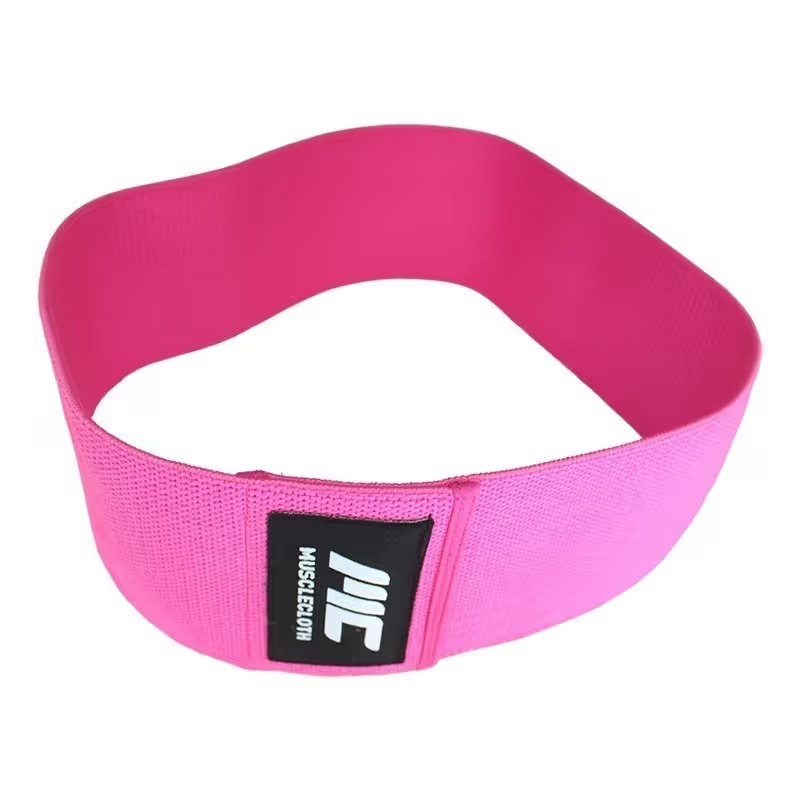MuscleCloth Loop Band + Active Loop Band Direnç Bandı Seti Pembe Orta