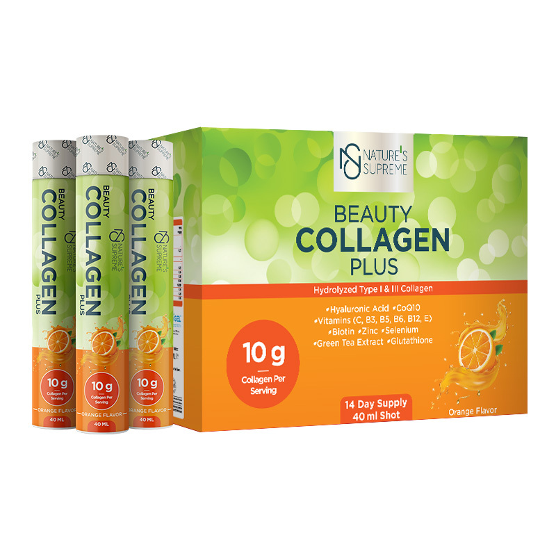 Nature's Supreme Beauty Collagen Plus 14 Shot (Tüp) x 40 mL