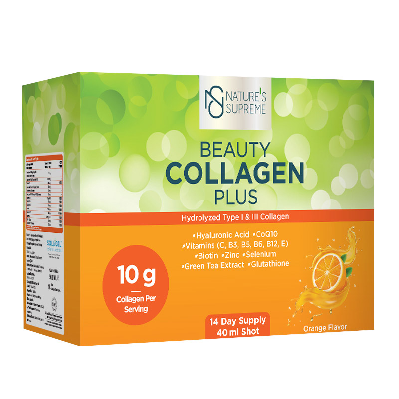 Nature's Supreme Beauty Collagen Plus 14 Shot (Tüp) x 40 mL