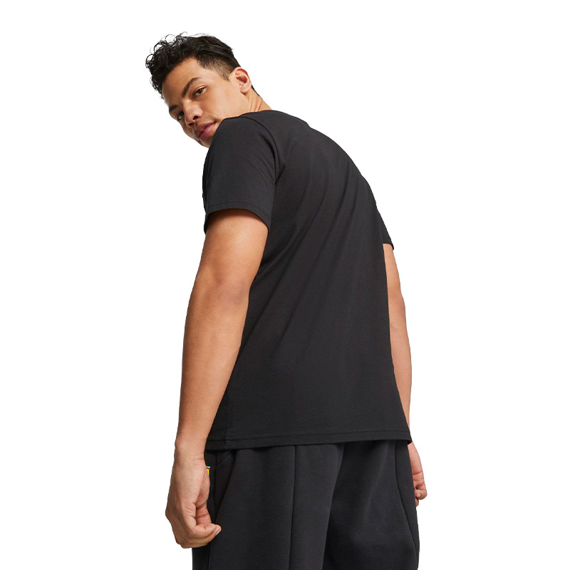 Puma Scuderia Ferrari Motorsport Kısa Kollu T-Shirt Siyah