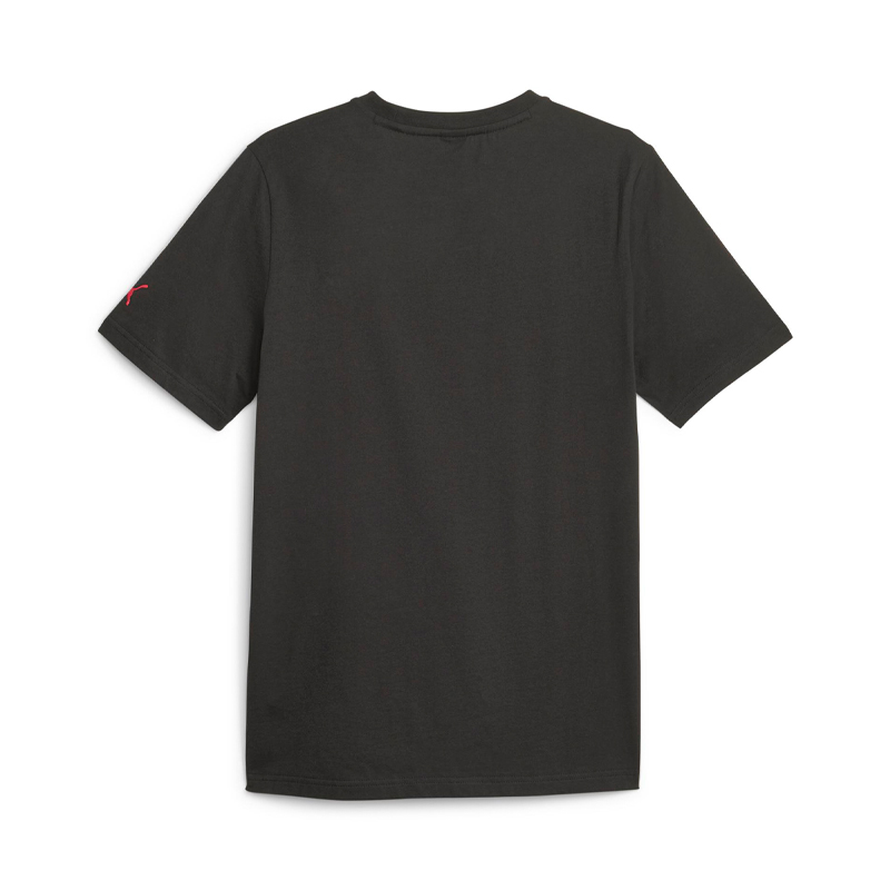 Puma Scuderia Ferrari Race Big Shield Kısa Kollu T-Shirt Siyah