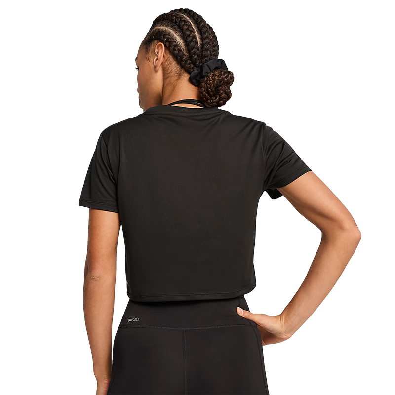 Puma Train All Day Essentials Baby Crop Kadın T-Shirt Siyah