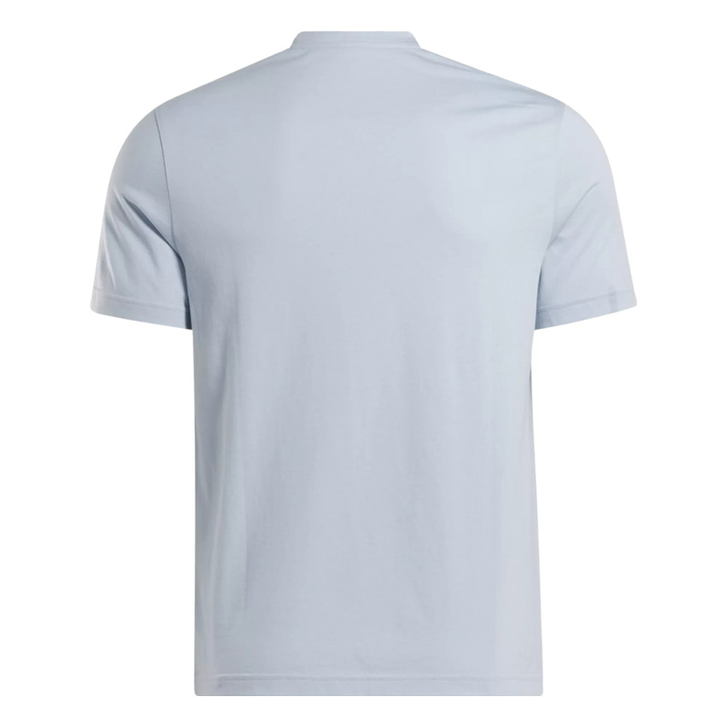 Reebok Identity Big Stacked Logo Kısa Kollu T-Shirt Açık Mavi
