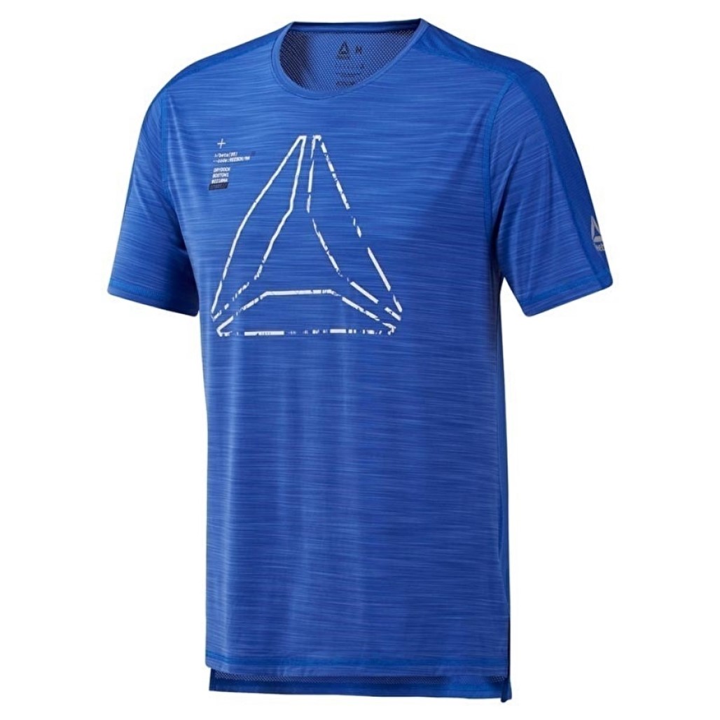 Reebok Training Activchill Graphic T-Shirt - Mavi - Erkek Spor Giyim