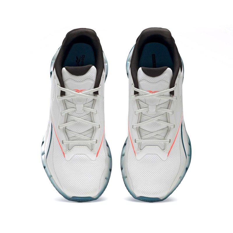 Reebok Zig Dynamica 4 Ayakkabı Beyaz Mavi - Erkek Spor Giyim