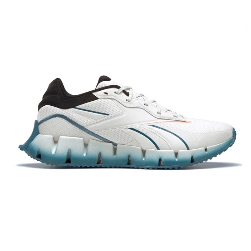 Reebok Zig Dynamica 4 Ayakkabı Beyaz Mavi - Erkek Spor Giyim