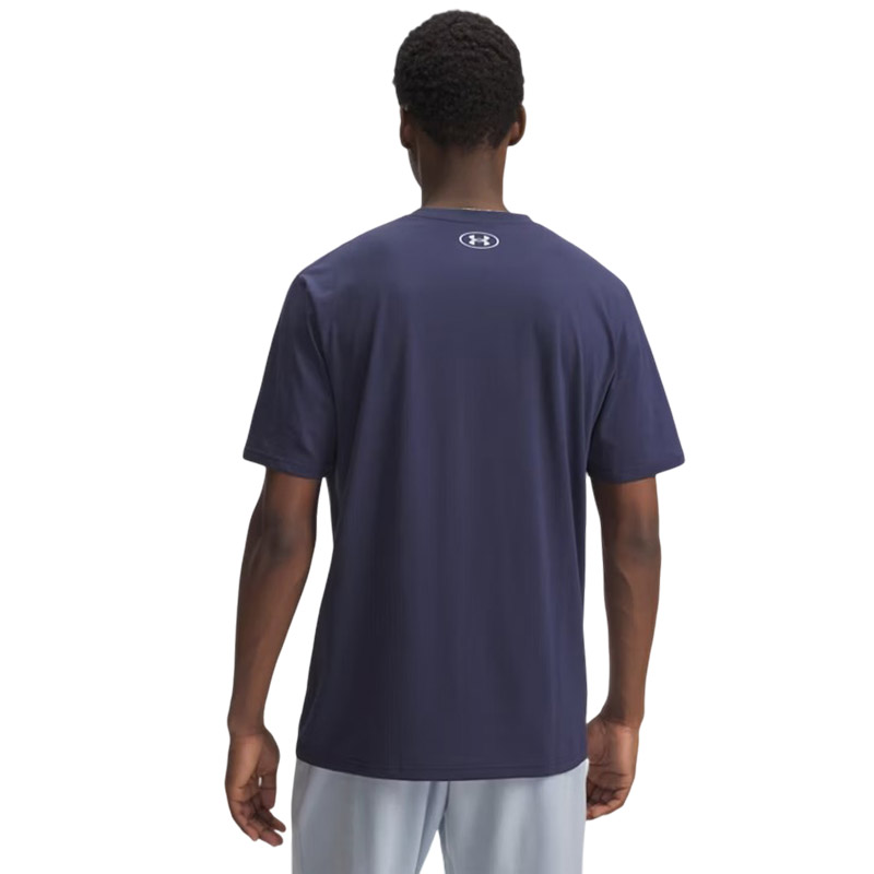 Under Armour Abc Camo Boxed Logo Ss Kısa Kollu T-Shirt Lacivert