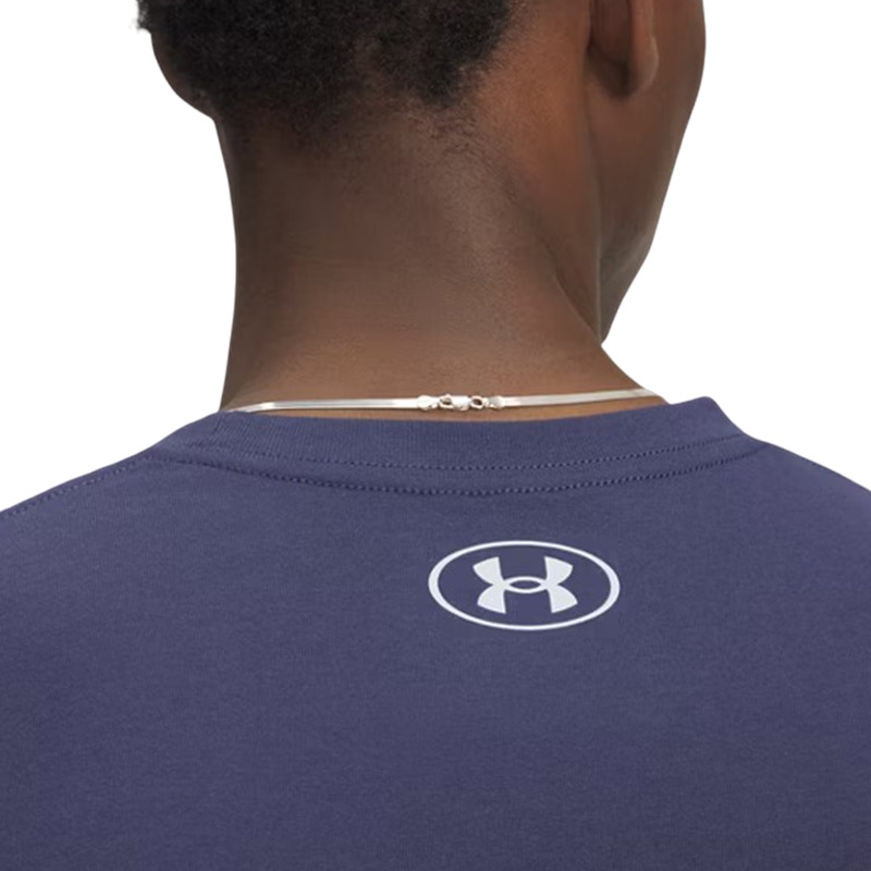 Under Armour Abc Camo Boxed Logo Ss Kısa Kollu T-Shirt Lacivert