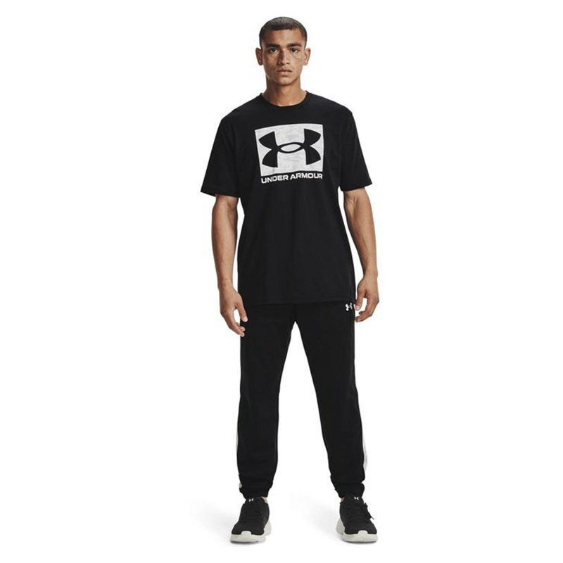 Under Armour Abc Camo Boxed Logo Ss Kısa Kollu T-Shirt Siyah