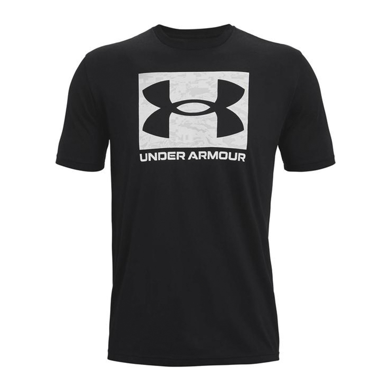 Under Armour Abc Camo Boxed Logo Ss Kısa Kollu T-Shirt Siyah