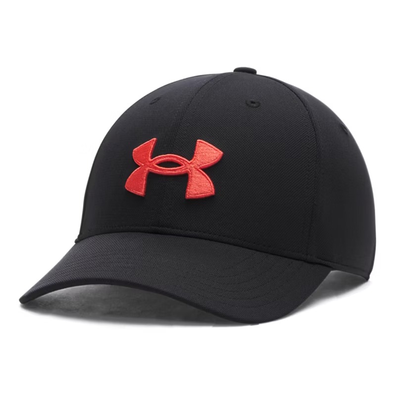 Under Armour Blitzing Adjustable Cap Şapka Siyah Kırmızı