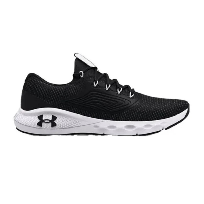 Under Armour Charged Vantage 2 Ayakkabı Siyah Beyaz