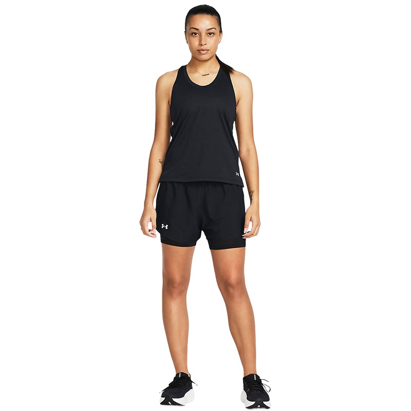 Under Armour Fly By 2 In 1 Kadın Şort Siyah