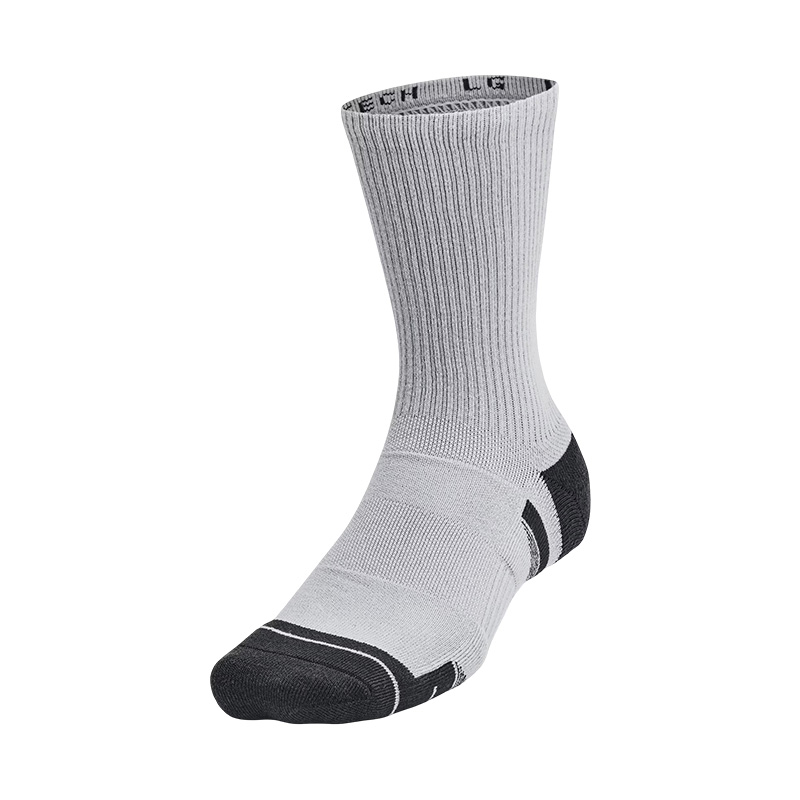 Under Armour Performance Tech 6'Lı Paket Crew Çorap Gri
