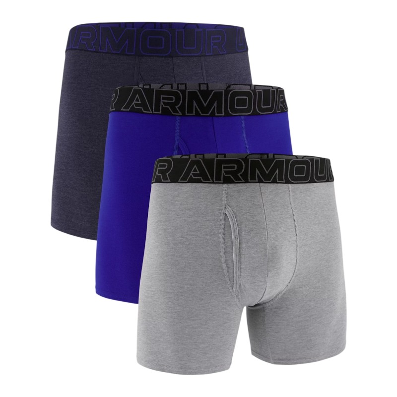 Under Armour Performance Tech Mesh Solid 6" Boxer 3'lü Paket Çok Renkli