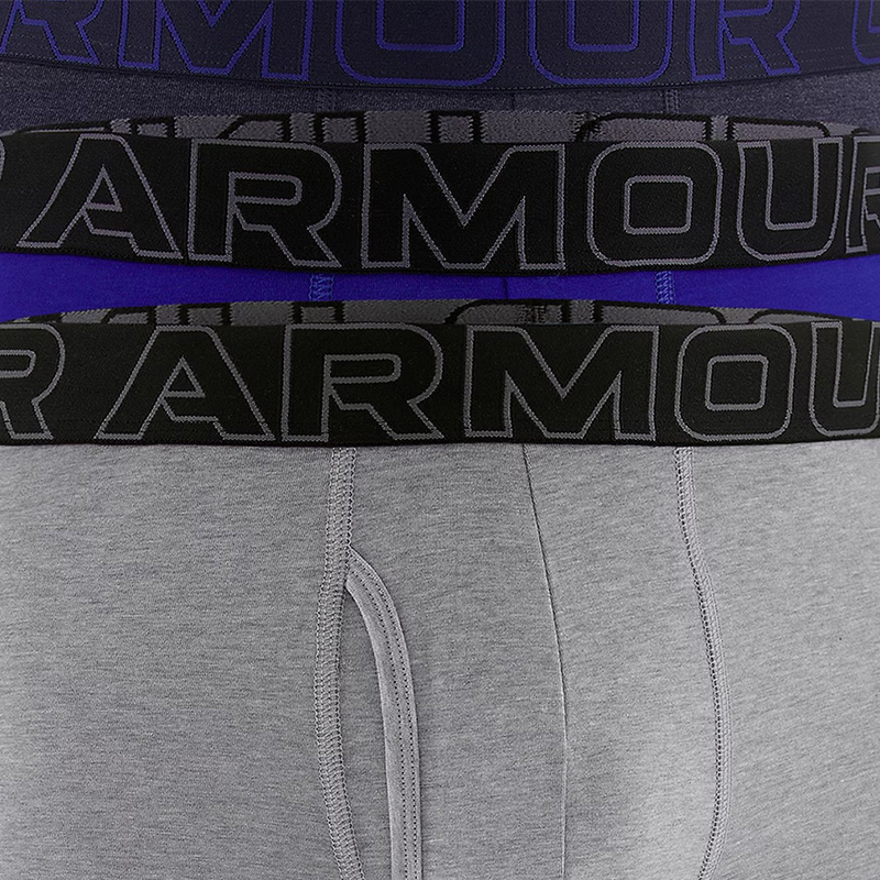 Under Armour Performance Tech Mesh Solid 6" Boxer 3'lü Paket Çok Renkli