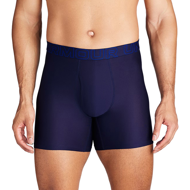 Under Armour Performance Tech Mesh Solid 6" Boxer 3'lü Paket Çok Renkli