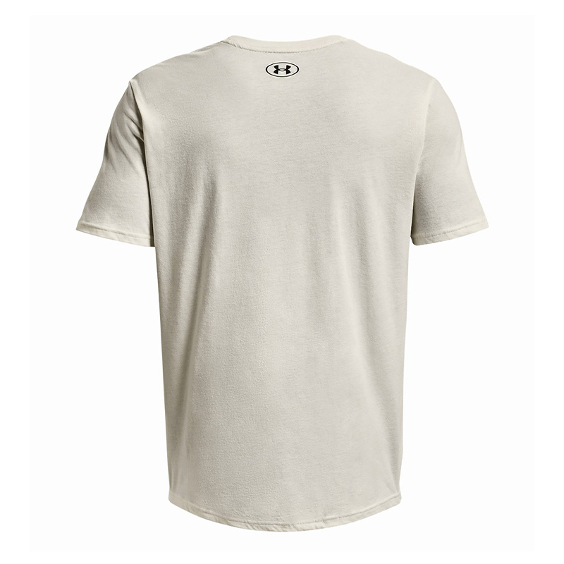 Under Armour Project Rock Brahma Bull Kısa Kollu T-Shirt Bej Kırmızı