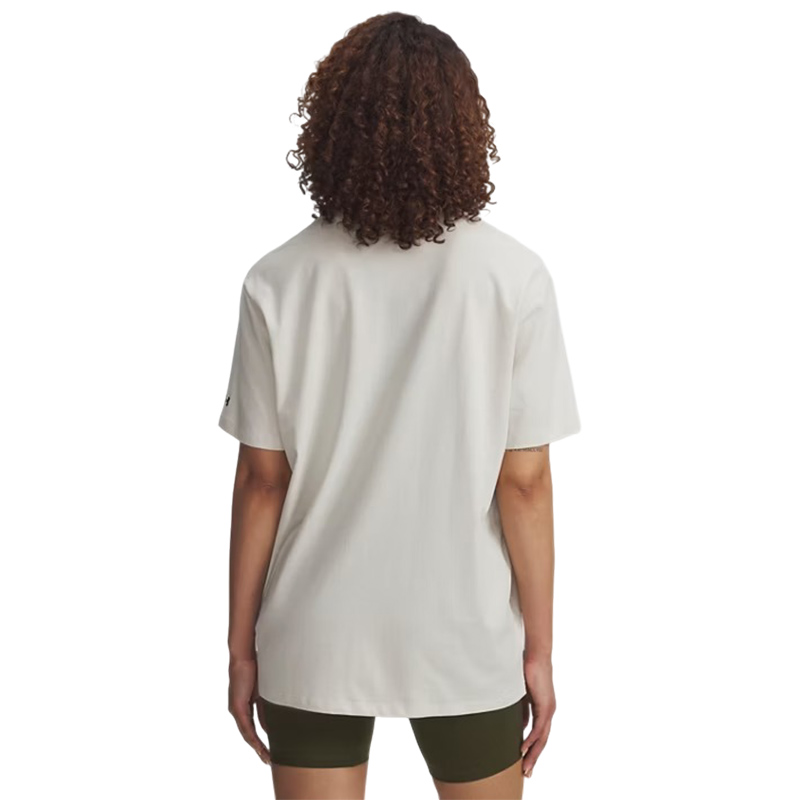 Under Armour Rival Campus Oversize Kadın T-Shirt Beyaz