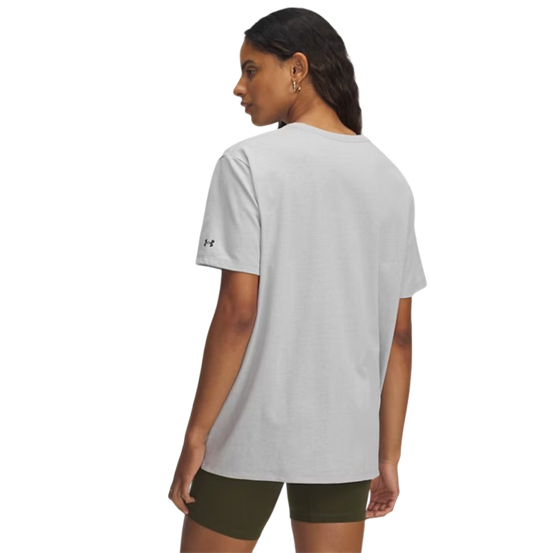 Under Armour Rival Campus Oversize Kadın T-Shirt Gri