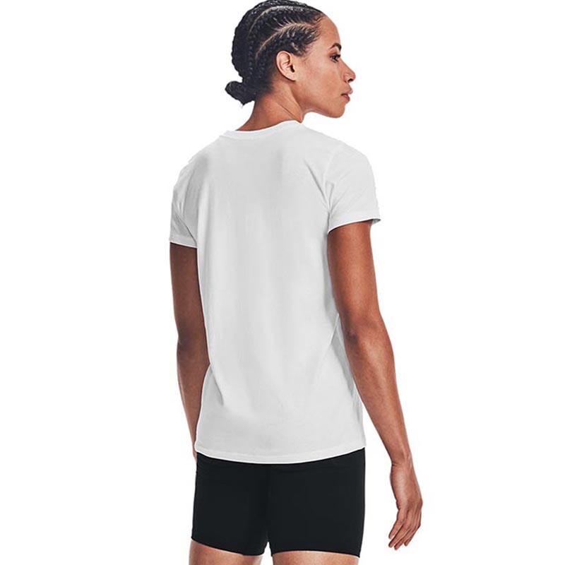 Under Armour Sportstyle Graphic Kadın Kısa Kollu T-Shirt Beyaz Siyah