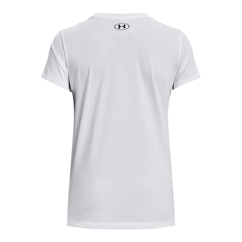 Under Armour Sportstyle Left Chest Kadın Kısa Kollu T-Shirt Beyaz