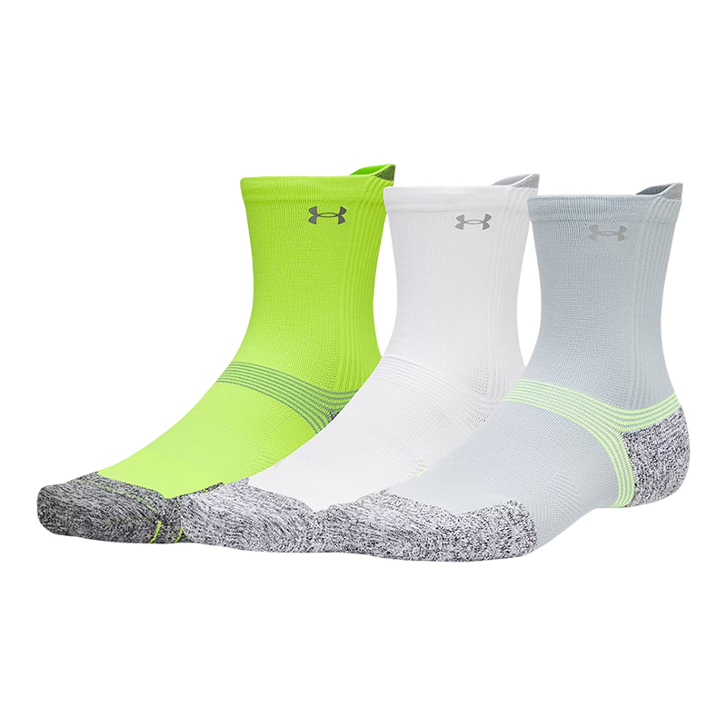 Under Armour Velociti Run Cush 3'lü Paket Crew Çorap Çok Renkli