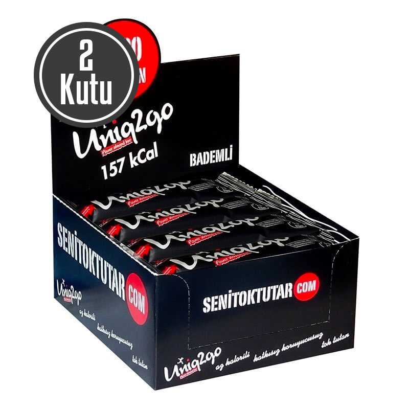 Uniq2go Power Protein Bar 45 Gr 16 Adet x 2 Kutu
