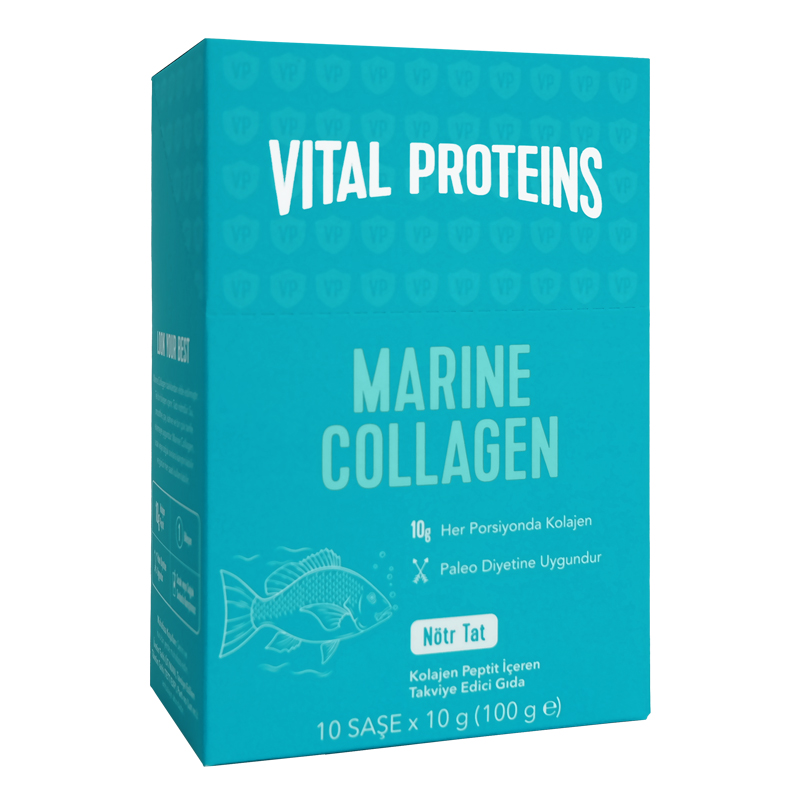 Vital Proteins Marine Collagen 10 Saşe x 10 Gr Nötr Tat