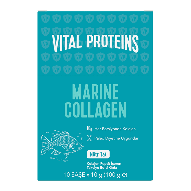 Vital Proteins Marine Collagen 10 Saşe x 10 Gr Nötr Tat