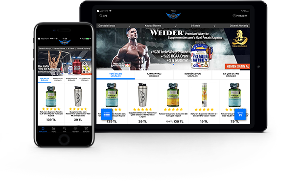 Supplementler iOS Uygulaması