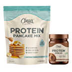 Clean Powders Protein Pancake Mix Powder + Protein Spread Çikolata Kombinasyonu