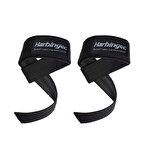 Harbinger Big Grip Padded Lifting Straps Siyah