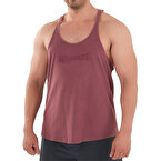 Kingsize Darksteel Antik Yıkamalı Atlet Bordo