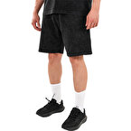 Kingsize Darksteel Antik Yıkamalı Şort Siyah