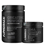 Kingsize Nutrition Creatine Powder + ZMA Complex Kombinasyonu