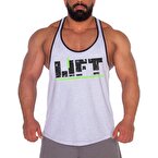 Kingsize Nutrition Lift Tanktop Açık Gri Melanj
