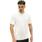 MuscleCloth Basic Kısa Kollu T-Shirt Beyaz