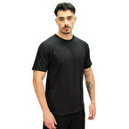 MuscleCloth Basic Kısa Kollu T-Shirt Siyah