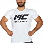 MuscleCloth Basic T-Shirt Beyaz