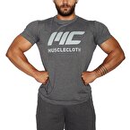 MuscleCloth Basic T-Shirt Gri