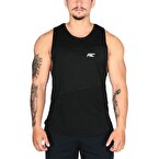 MuscleCloth Elite Kolsuz T-Shirt Siyah