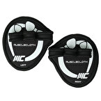 MuscleCloth Grip Pads Fitness Eldiveni Siyah