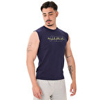 MuscleCloth Icon Kolsuz T-Shirt Lacivert