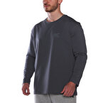 MuscleCloth MC-X Uzun Kollu Sweatshirt Füme